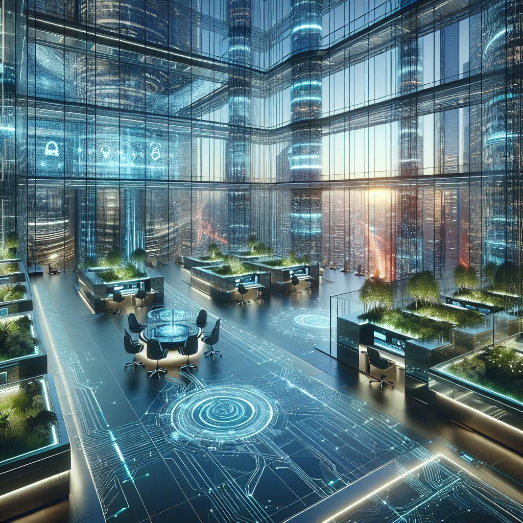 The Cyber Nexus: A 3D Corporate Vision