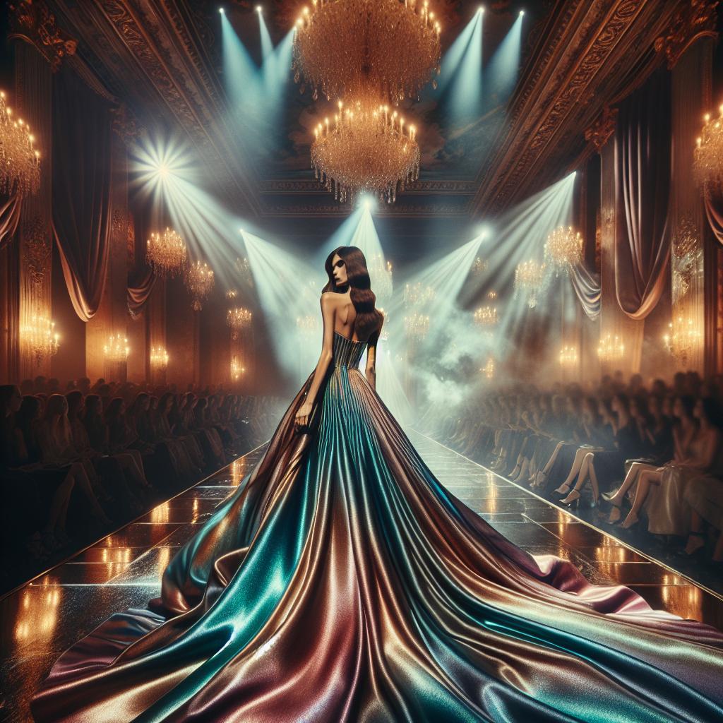 Ethereal Elegance on the Runway