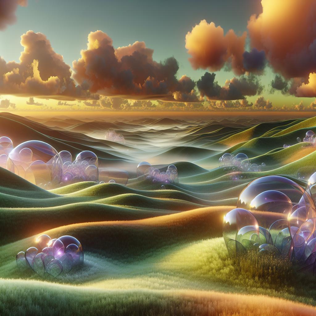 Geometric Serenity in Rolling Hills