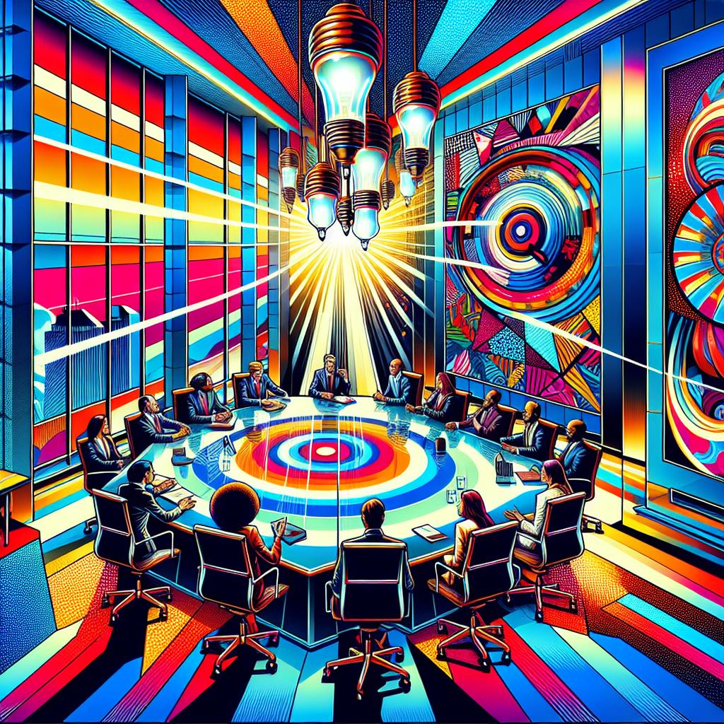 Boardroom Dreams: A Pop Art Revolution